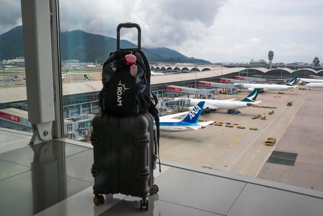 Roam Luggage Bag Strap at The Airport