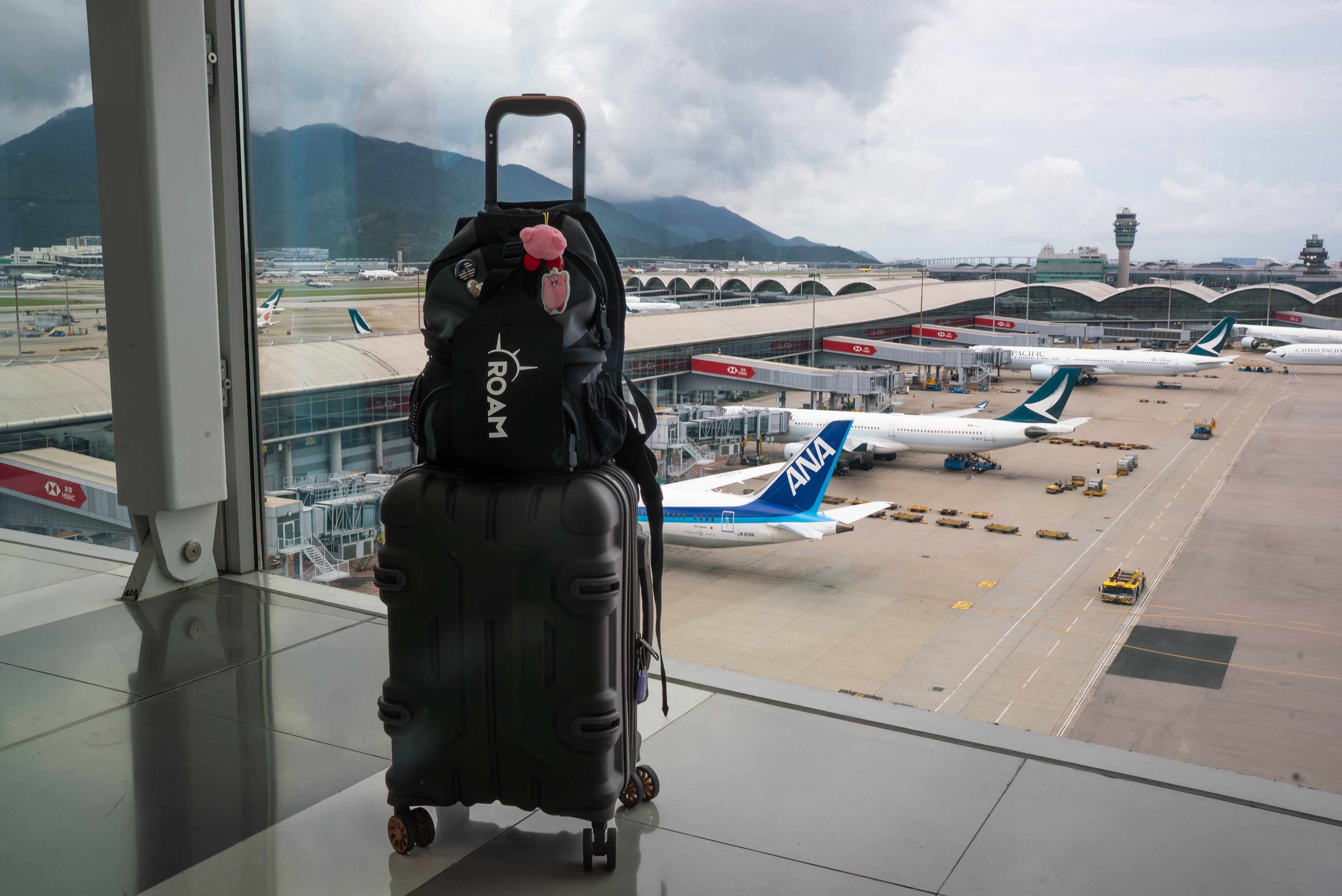 Roam Luggage Bag Strap at The Airport